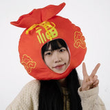 Maxbell Chinese New Year Hat Cosplay Toy for Stage Performance Halloween Fancy Dress
