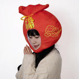 Maxbell Chinese New Year Hat Cosplay Toy for Stage Performance Halloween Fancy Dress
