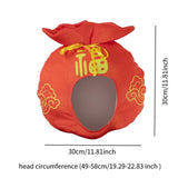 Maxbell Chinese New Year Hat Cosplay Toy for Stage Performance Halloween Fancy Dress