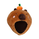 Maxbell Capybara Headgear Hat Cosplay Toy Cap for Birthday Stage Performance Holiday