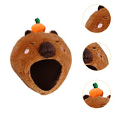 Maxbell Capybara Headgear Hat Cosplay Toy Cap for Birthday Stage Performance Holiday