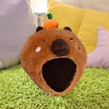 Maxbell Capybara Headgear Hat Cosplay Toy Cap for Birthday Stage Performance Holiday