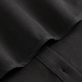 Maxbell Ruffle Fake Collar False Collar for Women Half Top Stylish Detachable Collar Black
