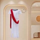 Maxbell Kids Greek Toga Costume with Headband for Masquerade, Festival, Role Playing 140cm