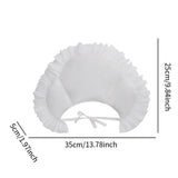 Maxbell Skirt Bustle Roll Cosplay Accessory Pannier Victorian Retro Women Bustle Pad WithRuffles35x25x5cm