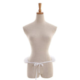 Maxbell Skirt Bustle Roll Cosplay Accessory Pannier Victorian Retro Women Bustle Pad No Ruffles 30x25x5cm