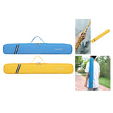 Maxbell Bamboo Flute Bag Oxford Cloth Flute Pouch Trendy Protector Flute Storage Bag Blue