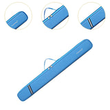 Maxbell Bamboo Flute Bag Oxford Cloth Flute Pouch Trendy Protector Flute Storage Bag Blue