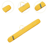 Maxbell Bamboo Flute Bag Oxford Cloth Flute Pouch Trendy Protector Flute Storage Bag Yellow