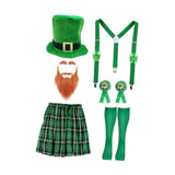 Maxbell 6Pcs ST. Patrick's Day Costume Accessories Set Gift for Celebration