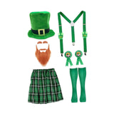 Maxbell 6Pcs ST. Patrick's Day Costume Accessories Set Gift for Celebration