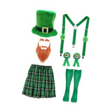 Maxbell 6Pcs ST. Patrick's Day Costume Accessories Set Gift for Celebration