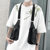 Maxbell PU Leather Shoulder Harness Bag Steampunk Shoulder Pouch Costume Accessories