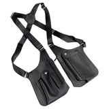 Maxbell PU Leather Shoulder Harness Bag Steampunk Shoulder Pouch Costume Accessories