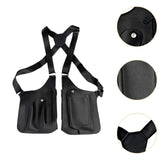 Maxbell PU Leather Shoulder Harness Bag Steampunk Shoulder Pouch Costume Accessories