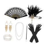 Maxbell Women 1920S Accessories Set Headband Props for Carnival Fancy Dress Style A