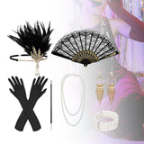 Maxbell Women 1920S Accessories Set Headband Props for Carnival Fancy Dress Style A