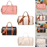 Maxbell Garment Bag for Travel Garment Duffle Bag for Business Trip Trip Backpacking Pink