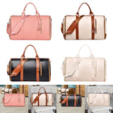 Maxbell Garment Bag for Travel Garment Duffle Bag for Business Trip Trip Backpacking Pink