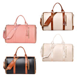 Maxbell Garment Bag for Travel Garment Duffle Bag for Business Trip Trip Backpacking Pink