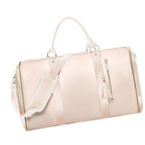 Maxbell Garment Bag for Travel Garment Duffle Bag for Business Trip Trip Backpacking Beige