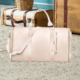 Maxbell Garment Bag for Travel Garment Duffle Bag for Business Trip Trip Backpacking Beige