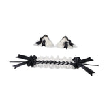 Maxbell Lolita Hair Accessories Elegant Lace Headband for Photo Props Party Supplies Black