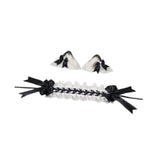 Maxbell Lolita Hair Accessories Elegant Lace Headband for Photo Props Party Supplies Black
