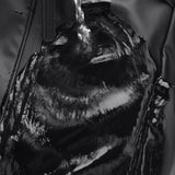 Maxbell Men's Chest Bag Multifunctional Fashion Waterproof Travel Bag Hiking Daypack Black