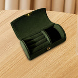 Maxbell Jewelry Box Organization Jewelry Organizer for Brooches Pendant Charms Rings Dark Green