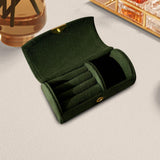 Maxbell Jewelry Box Organization Jewelry Organizer for Brooches Pendant Charms Rings Dark Green