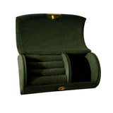 Maxbell Jewelry Box Organization Jewelry Organizer for Brooches Pendant Charms Rings Dark Green