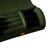 Maxbell Jewelry Box Organization Jewelry Organizer for Brooches Pendant Charms Rings Dark Green