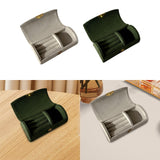 Maxbell Jewelry Box Organization Jewelry Organizer for Brooches Pendant Charms Rings Dark Green