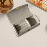 Maxbell Jewelry Box Organization Jewelry Organizer for Brooches Pendant Charms Rings Light Gray