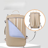 Maxbell Travel Backpack Fashionable Sports Duffle Bag for Camping Outdoor Activities Beige