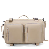 Maxbell Travel Backpack Fashionable Sports Duffle Bag for Camping Outdoor Activities Beige