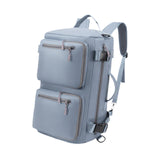 Maxbell Travel Backpack Fashionable Sports Duffle Bag for Camping Outdoor Activities Gray