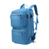 Maxbell Travel Backpack Fashionable Sports Duffle Bag for Camping Outdoor Activities Blue