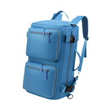 Maxbell Travel Backpack Fashionable Sports Duffle Bag for Camping Outdoor Activities Blue