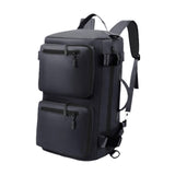 Maxbell Travel Backpack Fashionable Sports Duffle Bag for Camping Outdoor Activities Black