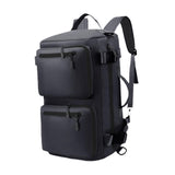 Maxbell Travel Backpack Fashionable Sports Duffle Bag for Camping Outdoor Activities Black