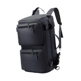 Maxbell Travel Backpack Fashionable Sports Duffle Bag for Camping Outdoor Activities Black