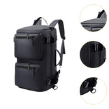 Maxbell Travel Backpack Fashionable Sports Duffle Bag for Camping Outdoor Activities Black