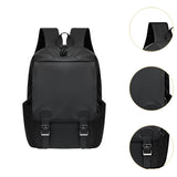 Maxbell Laptop Backpack Portable Travel Backpack for Men for Business Office Outdoor Black
