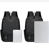 Maxbell Laptop Backpack Portable Travel Backpack for Men for Business Office Outdoor Black