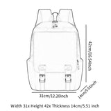 Maxbell Laptop Backpack Portable Travel Backpack for Men for Business Office Outdoor Gray