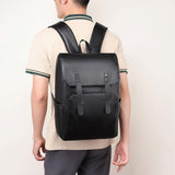 Maxbell Laptop Backpack Work Bag Business Backpack for Men for Travel Camping Office Black