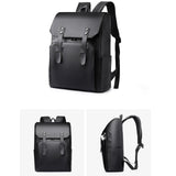 Maxbell Laptop Backpack Work Bag Business Backpack for Men for Travel Camping Office Black