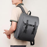 Maxbell Laptop Backpack Work Bag Business Backpack for Men for Travel Camping Office Gray